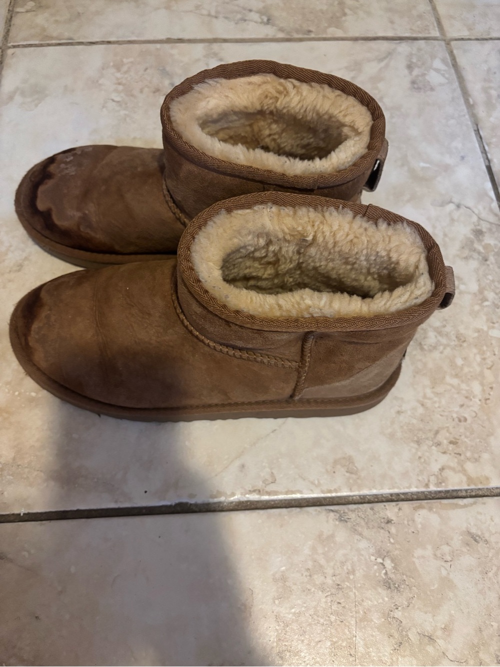 UGG chestnut booties - Picture 2 of 4